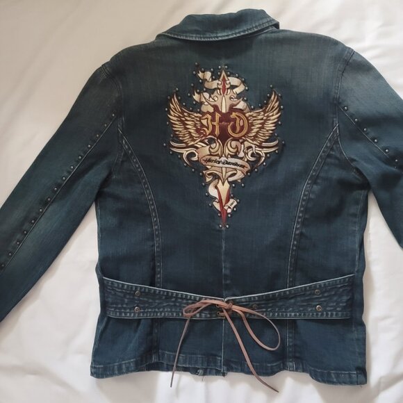 Harley Davidson denim jacket - Picture 8 of 8